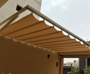 مظلات متحركة يدوي